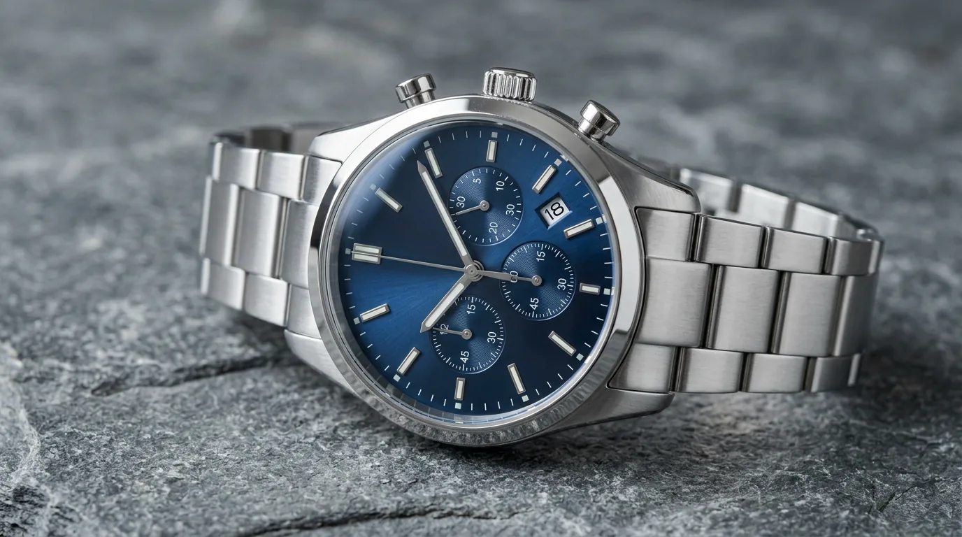 Viceroy Magnum 401327-35 chronographe cadran bleu acier