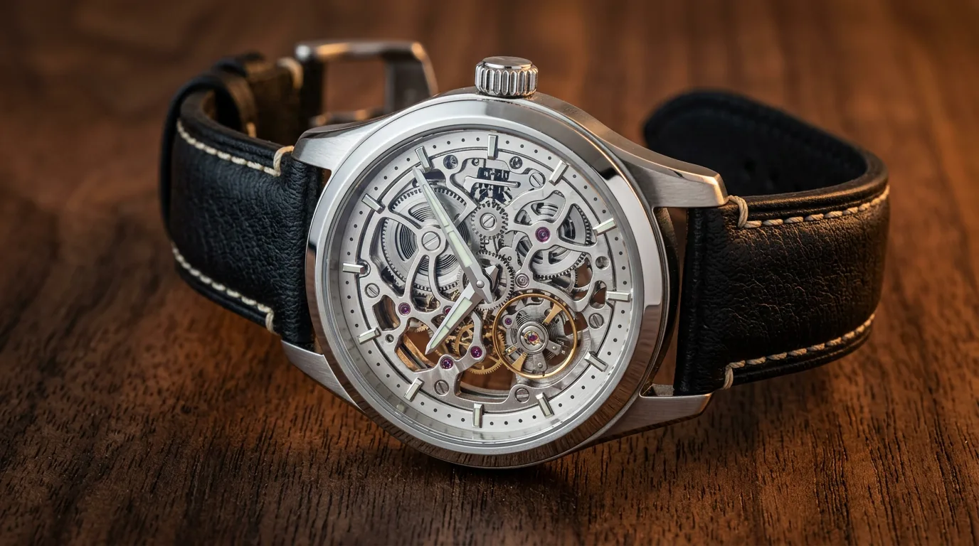 Viceroy 45013-53 montre automatique cadran squelette