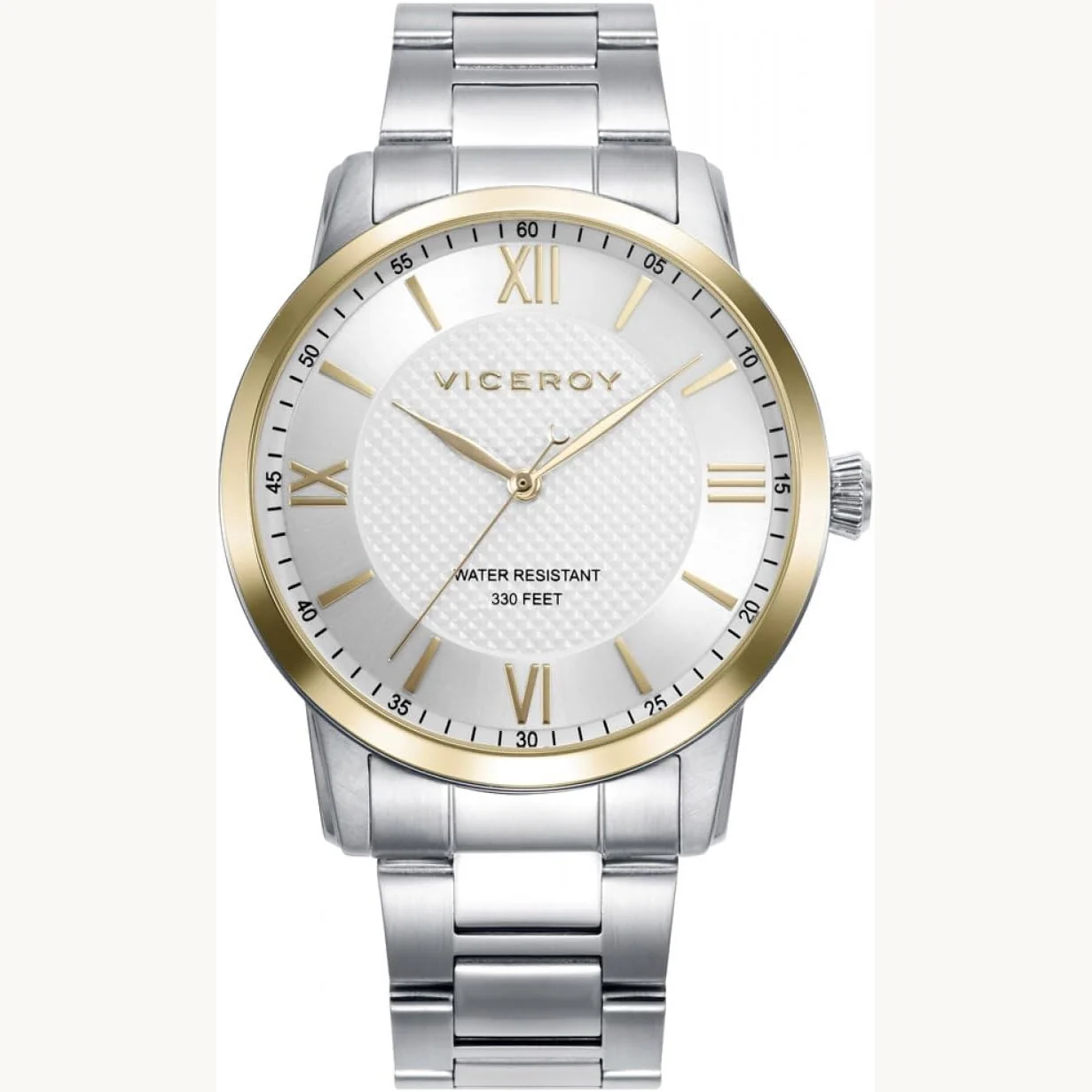 Viceroy grande acier homme bicolore 41145-83
